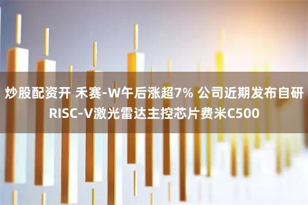 炒股配资开 禾赛-W午后涨超7% 公司近期发布自研RISC-V激光雷达主控芯片费米C500